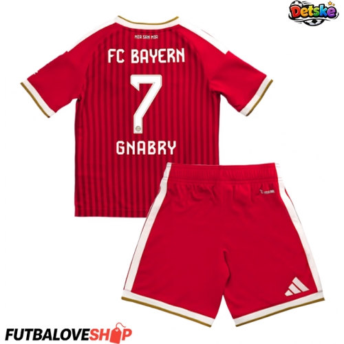 Dres Bayern Munich Serge Gnabry #7 Domáci pre deti 2026-27 Krátky Rukáv (+ trenírky)
